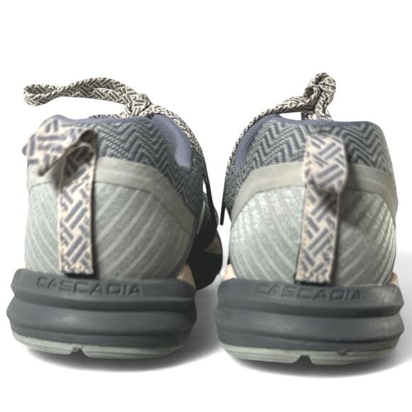 Brooks Gray Running Trail Gym Shoes Women sz 8.5 - Picture 3 of 6